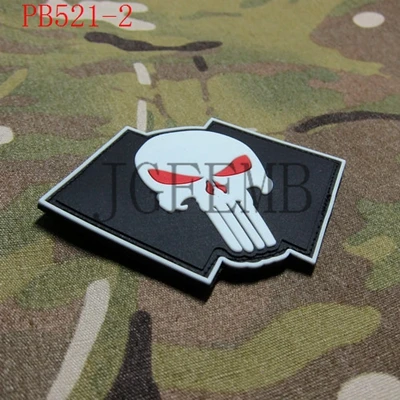 Боевая морская особая группа быстрого развёртывания SEAL TEAM 6 череп Morale 3D ПВХ патч