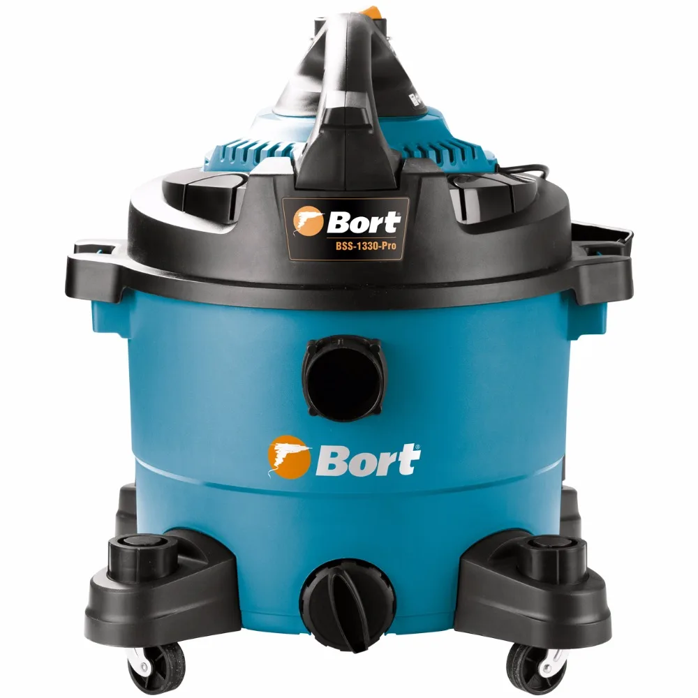 Пылесос универсальный Bort BSS 1330 Pro (пылесос воздуходувка! роликовые колеса для