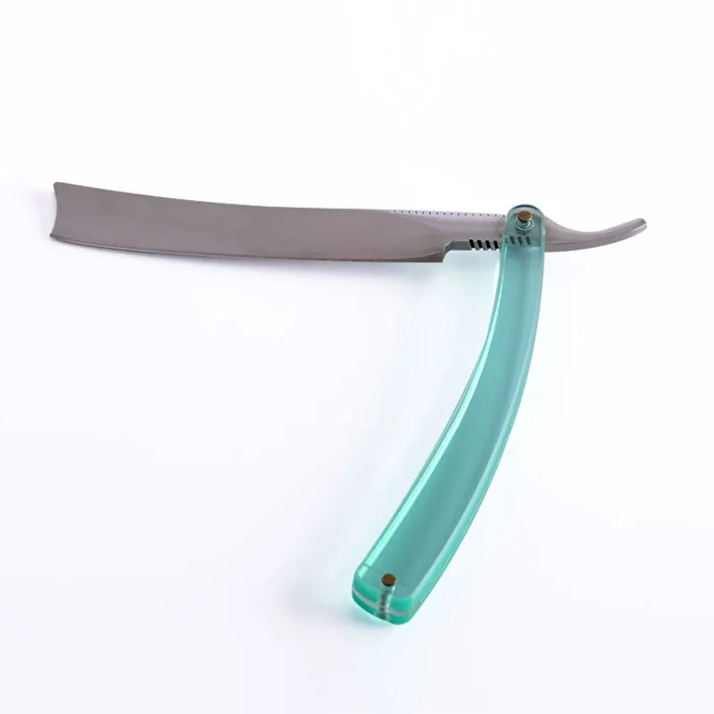 Традиционные мужские прямые бритвы кисточки отделка лезвие из нержавеющей стали