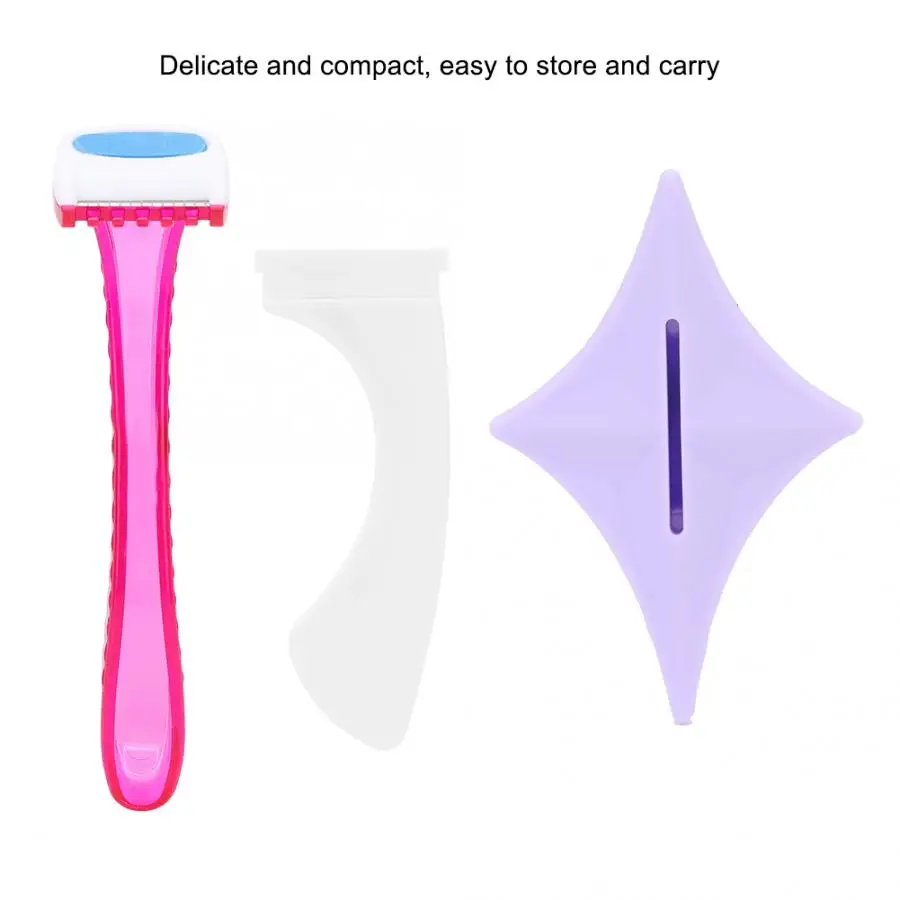 Женский бикини Privates шаблон для бритья интимного удаления волос с бритвой