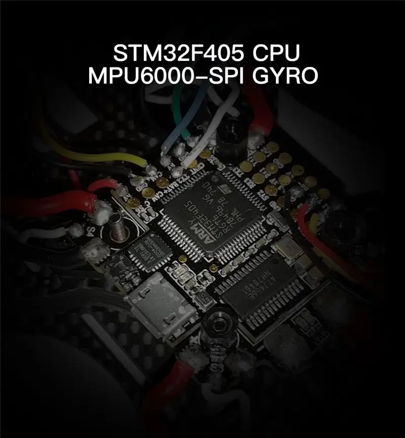 HGLRC вперед F4 AIO V6 с диагональю экрана 3-6 S игровые джойстики STM32F405 OSD w/5 V/3A 8 V/1.5A BEC MPU6000 Гироскопы 10,4G 20x20 мм дрона с дистанционным управлением Запчасти