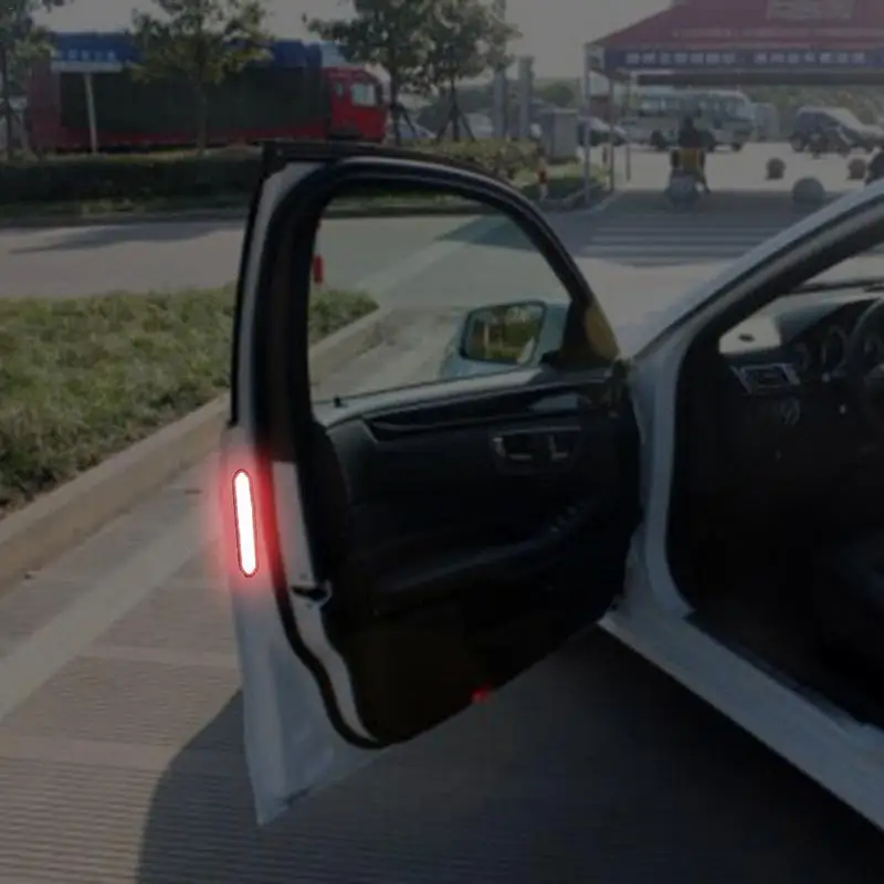Светоотражающая сигнальная лента для двери автомобиля Porsche 911 918 Cayenne Macan Panamera Cayman