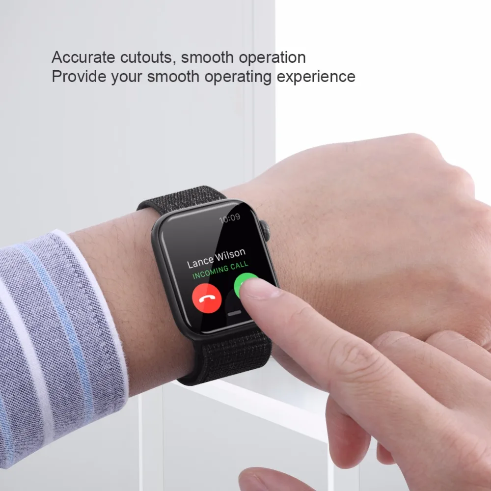 Защитное стекло Nillkin для Apple Watch Series 4 40 мм 44 iWatch 3 2 1 38 42 3D DS + Max Защитная пленка с
