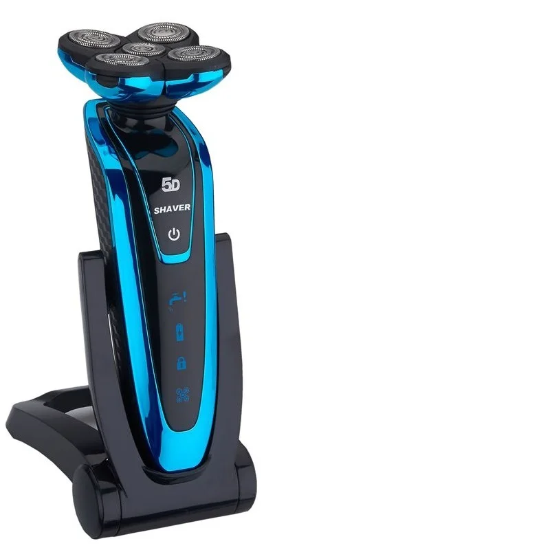 wireless shaving Водонепроницаемая электробритва Проводная Беспроводная электробритва для бороды электрическая бритва для мужчин перезаряжаемый станок для бритья лица - Цвет: wireless shaving