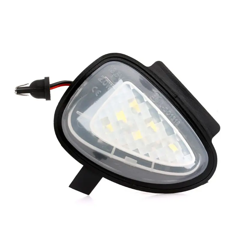 Прямая посадка белый светодиод под боковым зеркалом лужи для VW GTi Golf MK6 6