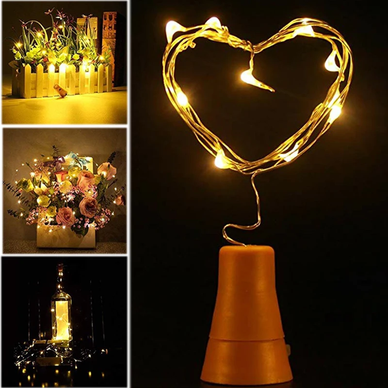 Светодиодная Водонепроницаемая гирлянда на солнечной батарее 10