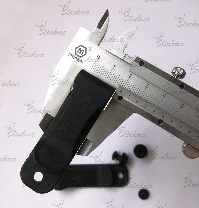 Клипса для ножа Kydex черная клипса с винтом 0 78*2 56 дюйма (20 мм * 65 мм)|clip diy|clip knifeclips black