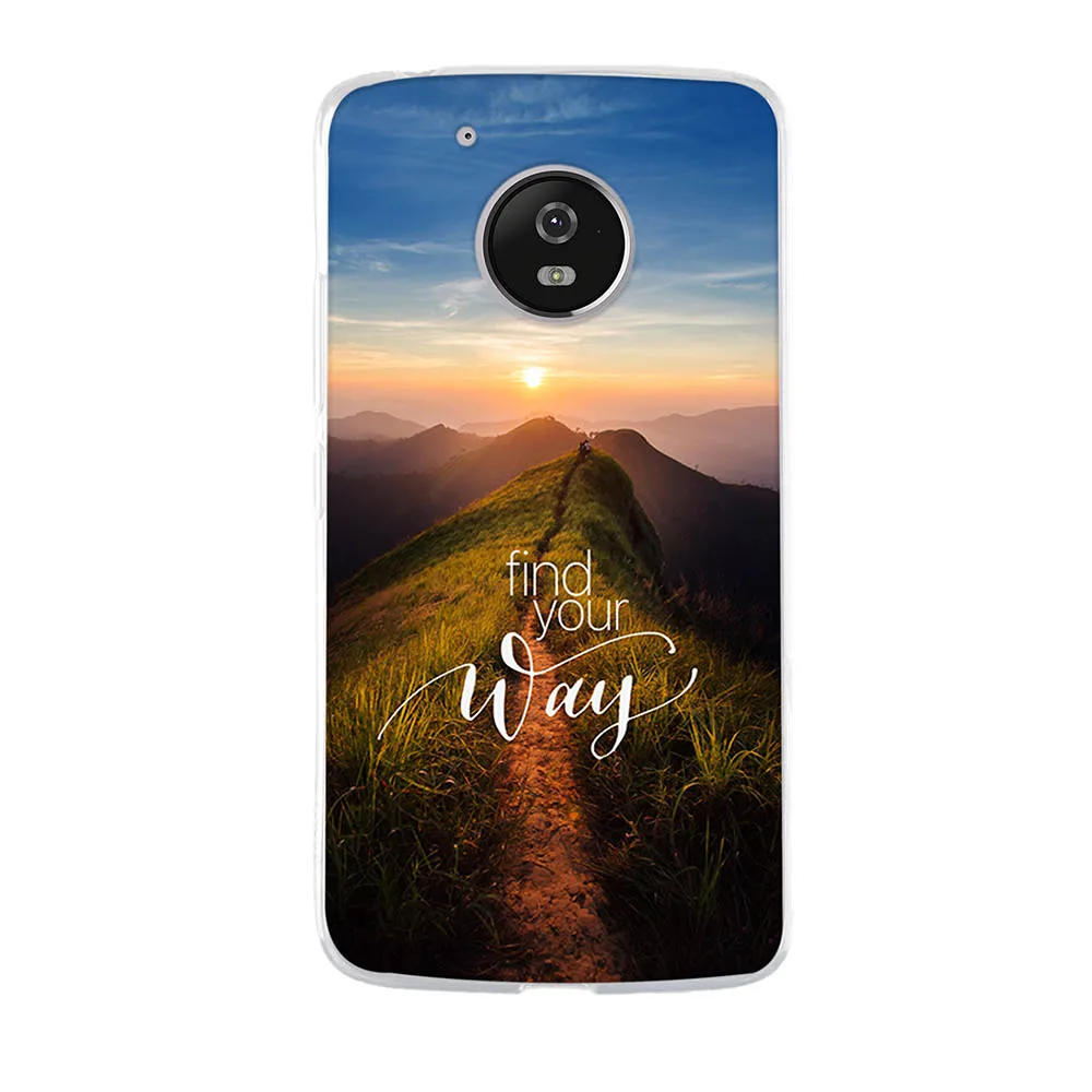 Мягкий силиконовый чехол из ТПУ для Motorola Moto G5, чехол-накладка для Motorola Moto G5 S E4 C Plus E5 G6 Z2 Play, чехол-накладка - Цвет: 22