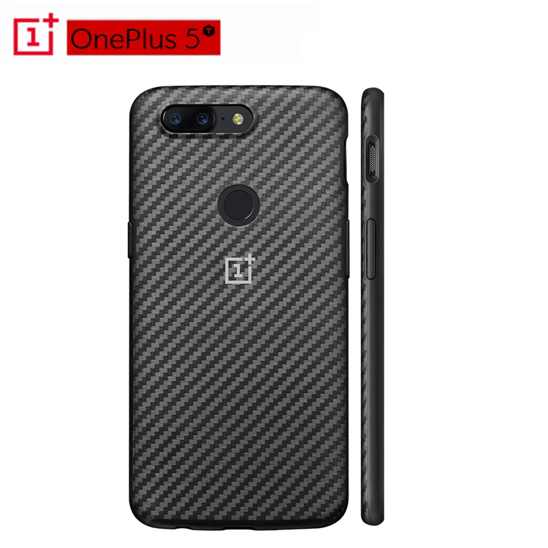 OnePlus 5T бампер чехол Карбон официальный кевлар + ТПУ подлинный оригинал Oneplus