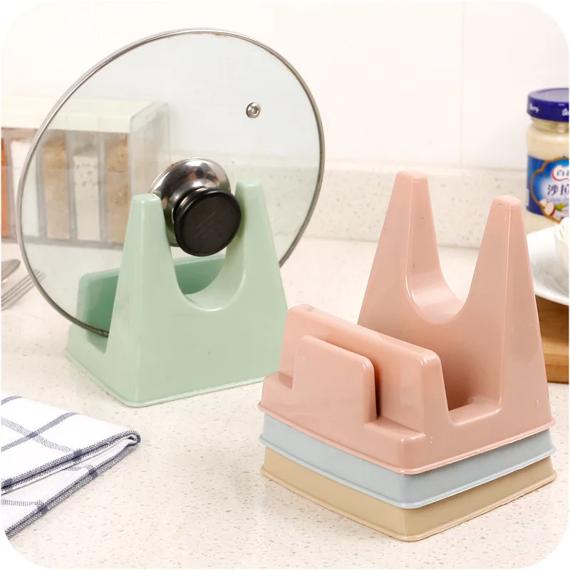 Практичные кухонные инструменты Крышка Для Сковороды подставка держатель Анти