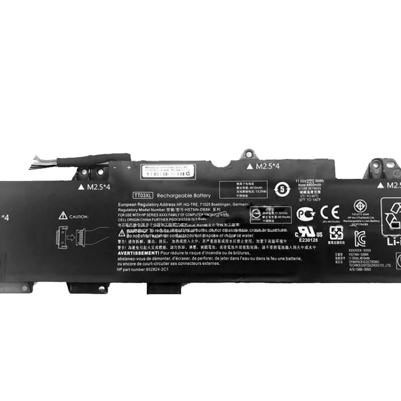 Аккумулятор для ноутбука GZSM TT03XL HP EliteBook 850 G5 ZBOOK15u G536 G541 G542 G544 Series HSN-I13C-5 HSTNN-LB8H