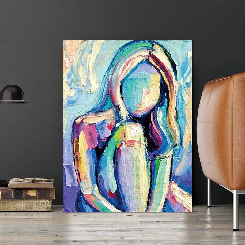 Картина для домашнего декора настенная живопись на холсте Абстрактная печатные