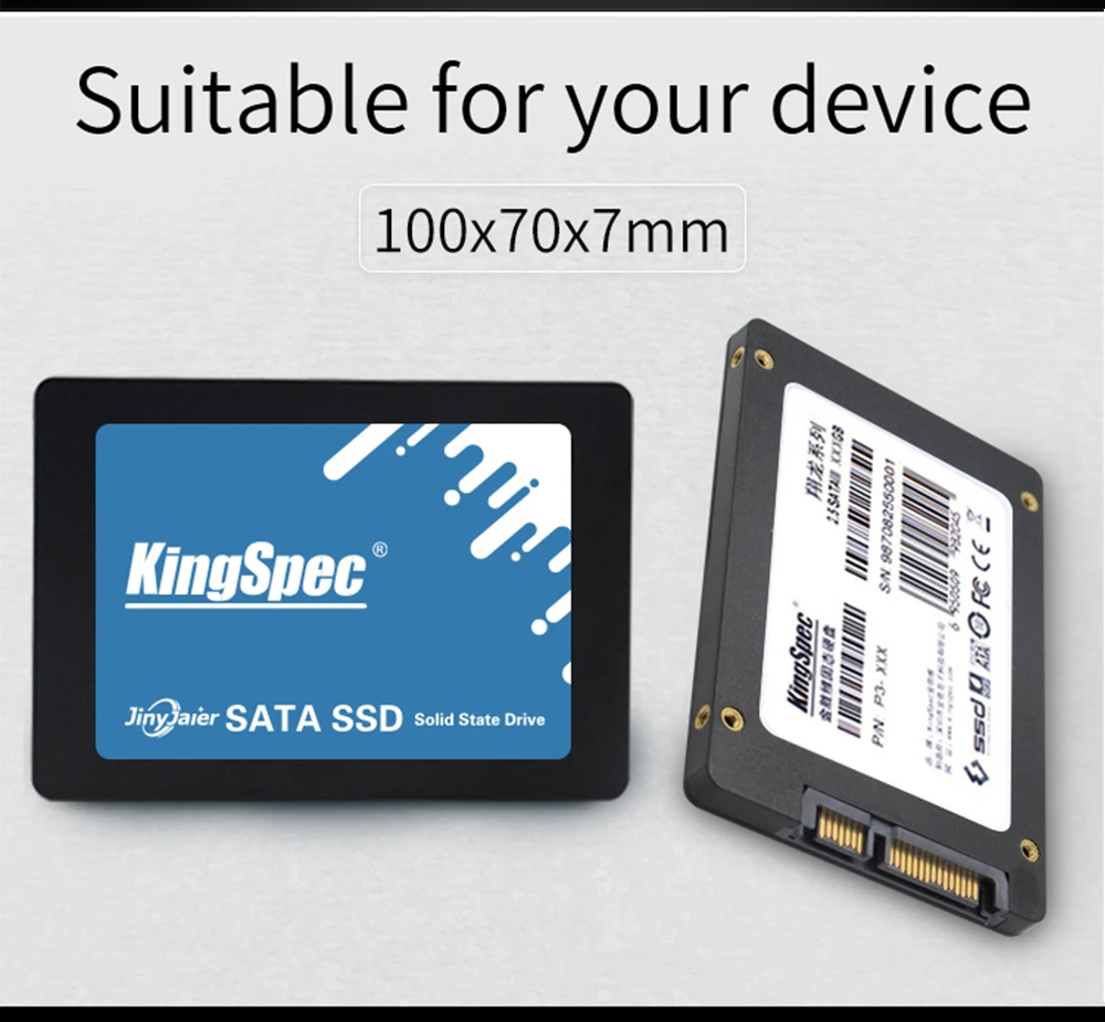 Ssd-накопитель KingSpec диск 2,5 жесткого диска SATA III 128 ГБ 240 512 1 ТБ hd твердотельный накопитель(SSD) Твердотельный накопитель 120 ГБ 120 240 ГБ 480 ГБ, может использоваться как ноутбук диск сверхвысокой плотности цвет серебристый металлик