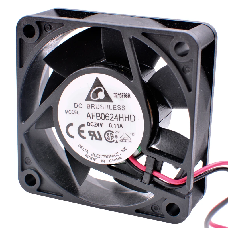 AFB0624HHD 6 см 60x60x20 мм 6020 60 вентилятор DC24V 0.11A 2 линии сервер инвертор зарядное