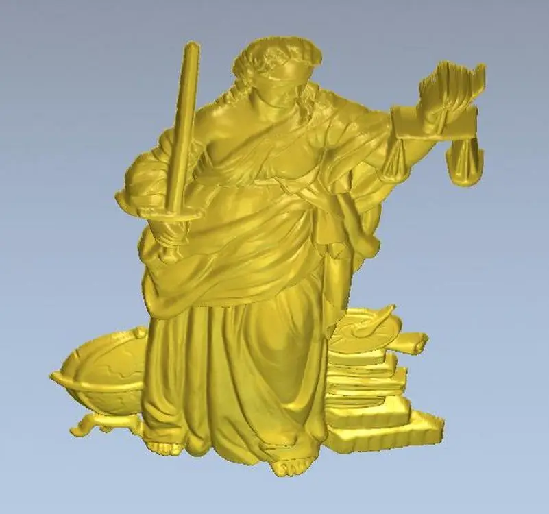 3d-строка для ЧПУ в формате STL шкала справедливости | Инструменты