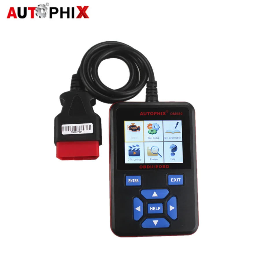 Считыватель кодов AUTOPHIX OBDMATE OM580 OBDII EOBD сканер OM580|code scanner|autophix obdmatecode reader |