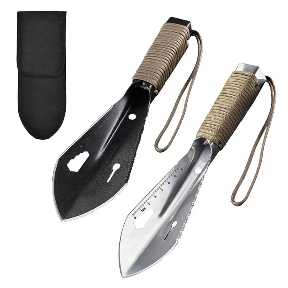 

Multifunctional Outdoor Shovel Portable Small Hand Shovel Army Shovel Engineering Digging Wild Vegetables Gardening Flower Tools