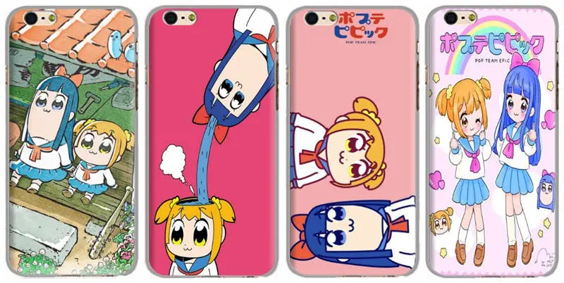 Аниме Манга поп команда Epic Popuko Pipimi Чехол для мобильного телефона iPhone Samsung 45678S Plus X