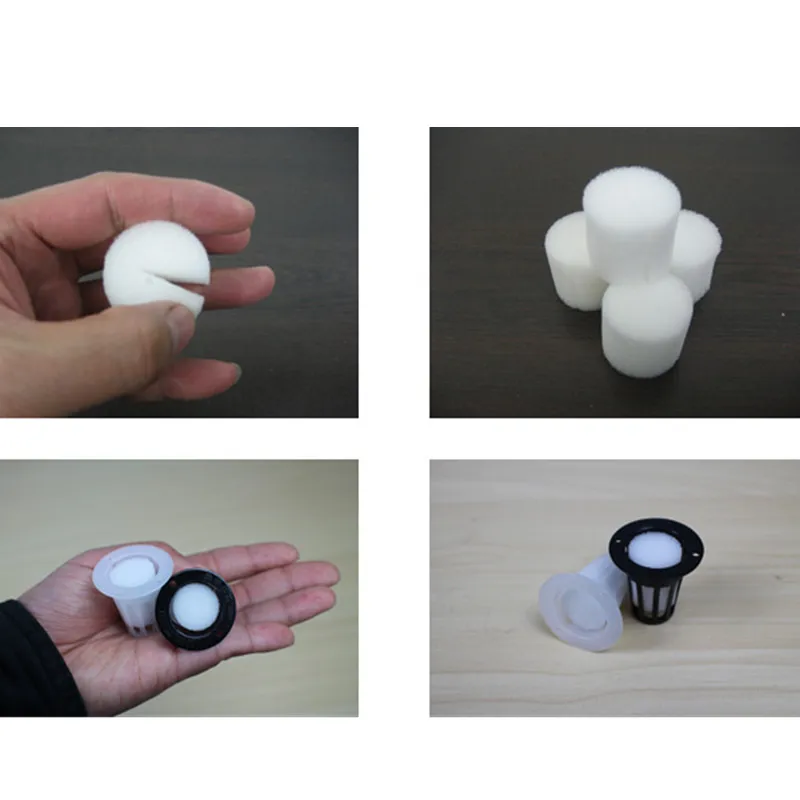 

50pcs Transplanted Nursery Sponge Biodegradable Flowerpot Nursery Pots Soilless Hydroponic Vegetable Cultivation System Sponge