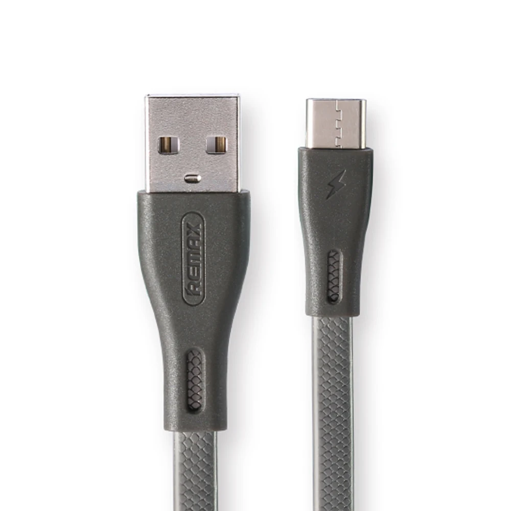 REMAX 2.1A кабель для быстрой зарядки USB C передачи данных type TPE 1 м Xiaomi 4C/Macbook/Nexus
