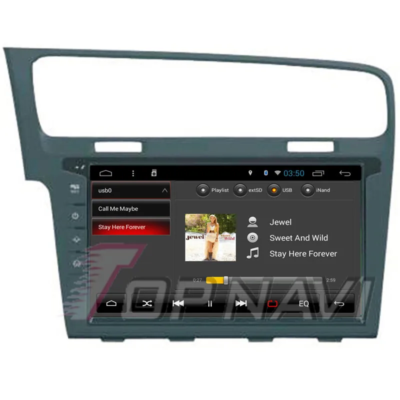 Автомобильный мультимедийный комплект Topnavi 10 1 дюйма 1024*600 четыре ядра Android 7 GPS