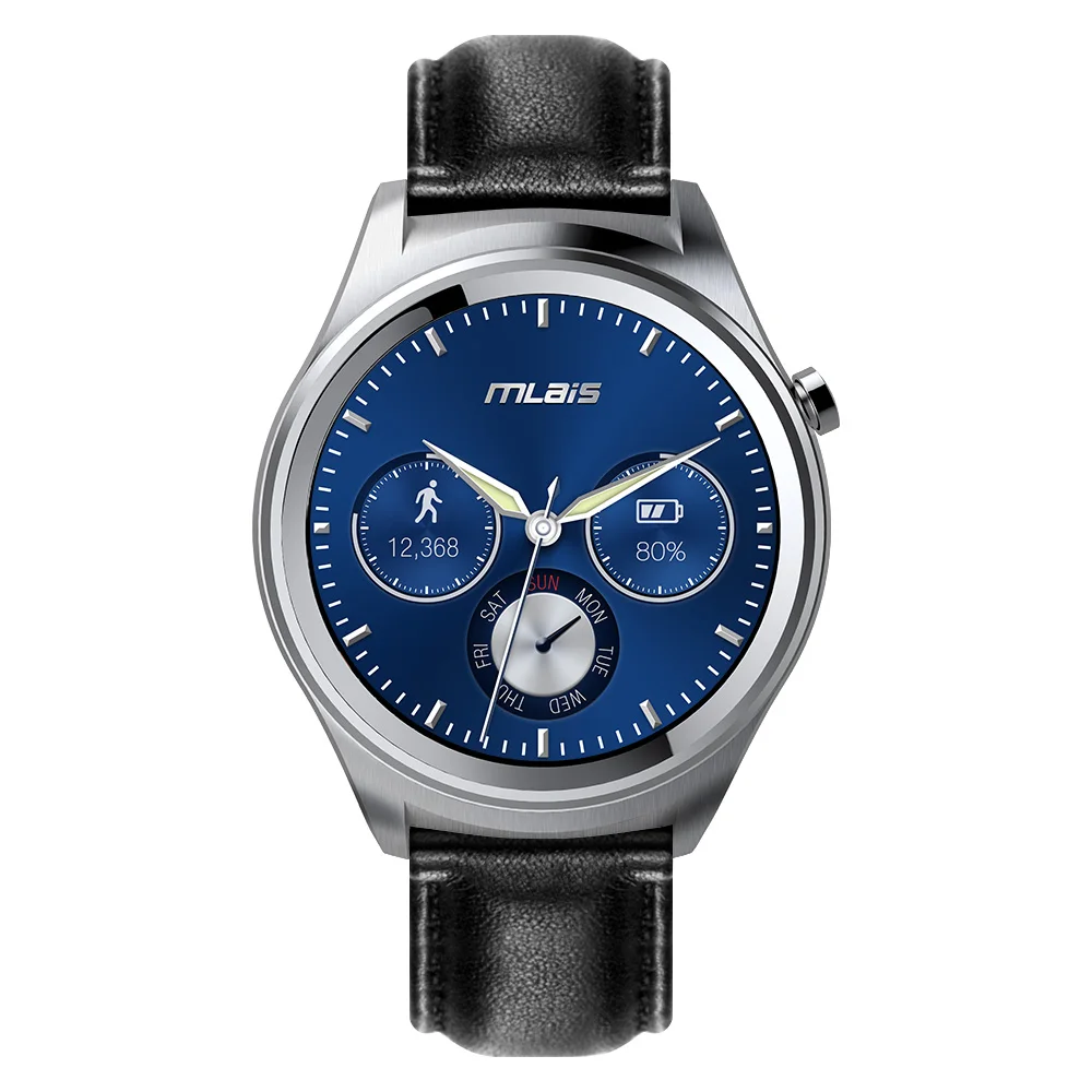 Mlais Смарт Часы Шагомер MTK2601 Очаг Rate Measurement Многофункциональные часы для Android 5.1