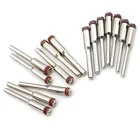 5 шт. 2,35 мм 3,0 мм 3,17 мм стальной винт хвостовик оправки держатель отрезного колеса для Dremel инструмент вала длина вала 35 мм