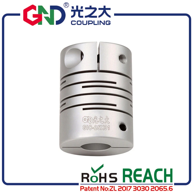 GND алюминиевый сплав 5 мм 8 параллельный зажим серии муфта для соединения валов GIC