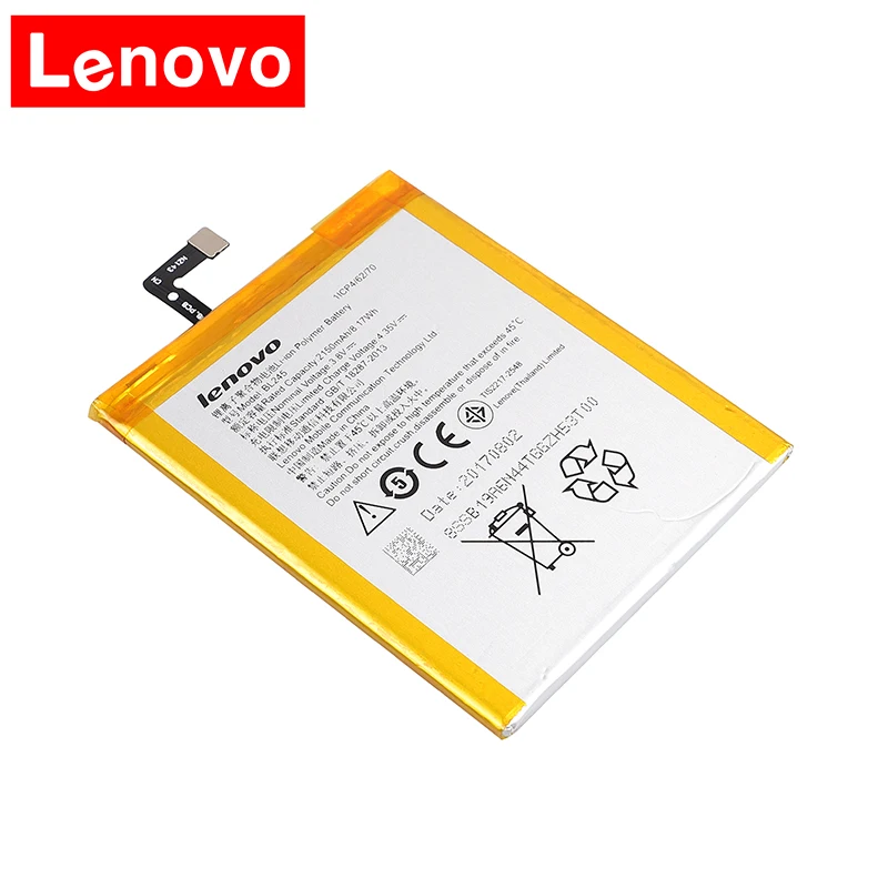 Оригинальный аккумулятор BL245 2150 мАч для Lenovo S60 S60T S60W с номером отслеживания