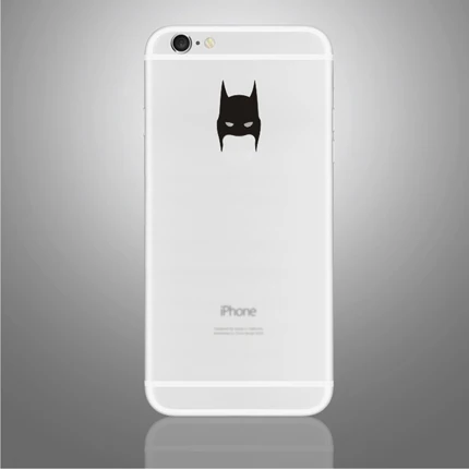 For iPhone6 B W(144) Мультфильм черный винил Стикеры s для iPhone X, для iPhone 6/7/8 Plus украшения кожного покрова для iPhone XS частичный стикер - Цвет: For iPhone6 B W(144)