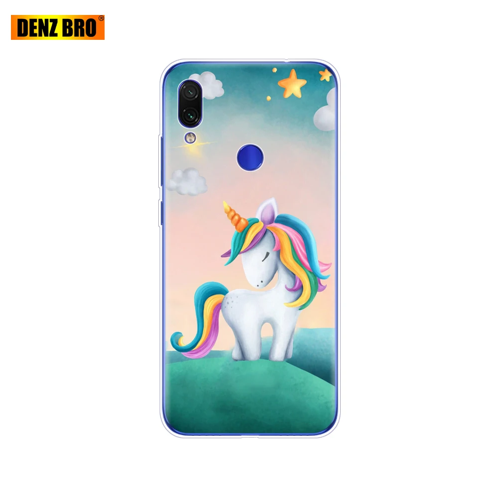 61862 Для Xiaomi Redmi Note 7 силиконовый мягкий ТПУ с рисунком для Xiaomi Redmi NOTE 7 PRO Чехол 6,3 дюймов Funda Coque Redmi Note7 чехол бампер - Цвет: 61862