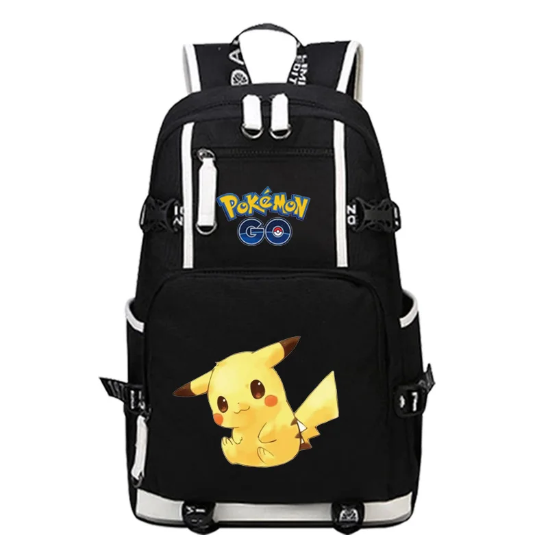 Go Pikachu Eevee дизайнерский Рюкзак Школьная Сумка повседневная Молодежная Студенческая книга дорожные сумки для ноутбуков - Цвет: Style 15