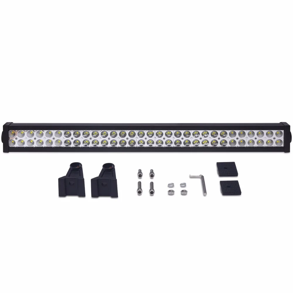 32Inch 180W LED Light Bar Off Road Work Working Driving 12V For Jeep Wrangler Truck Tractor 4WD 4X4 SUV Automobile | Автомобили и