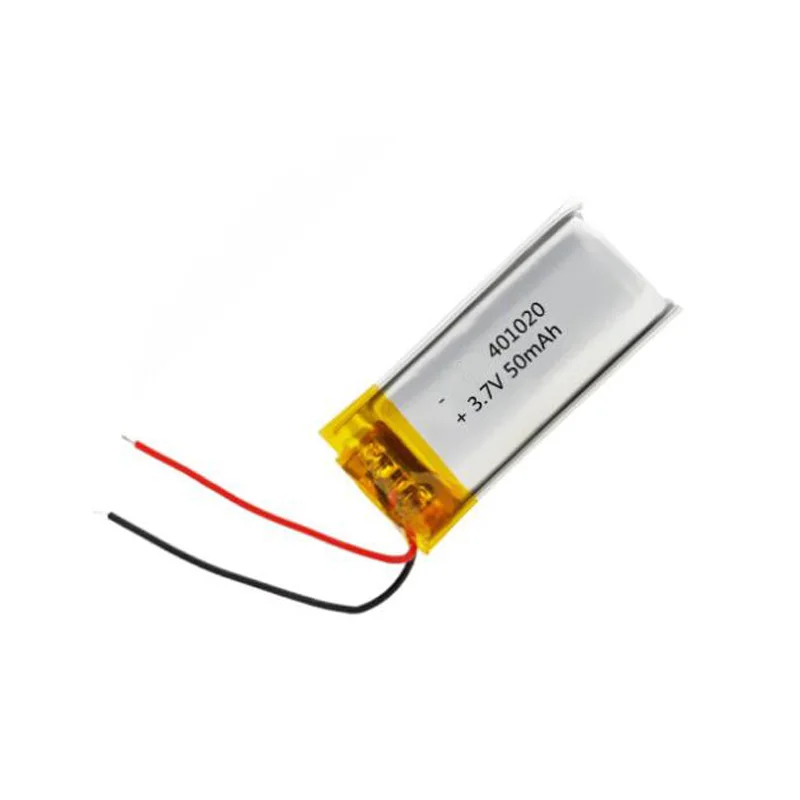 3 7 v 50mah 401020 литиевая полимерная аккумуляторная батарея для игрушек Bluetooth динамик