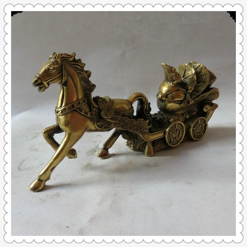 Бесплатная доставка медная лошадь DESAY бизнес подарок ремесло ювелирные изделия
