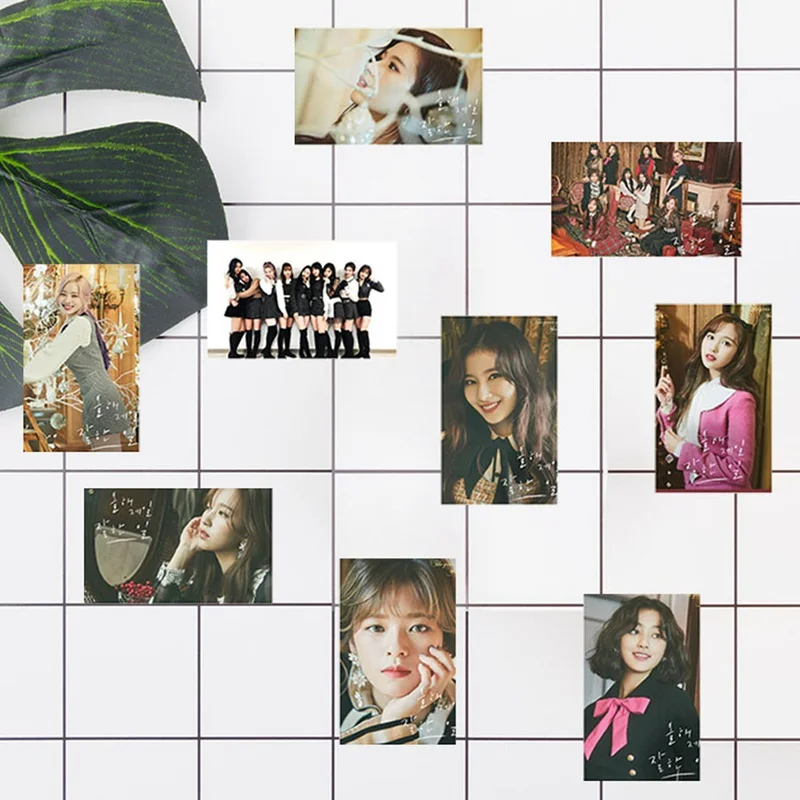 30 шт./компл. Kpop дважды с надписью «Yes» или «да» Бумага ЛОМО карта с фотографией вентиляторы коллективных Фотокарта набор канцелярских принадлежностей для учеников