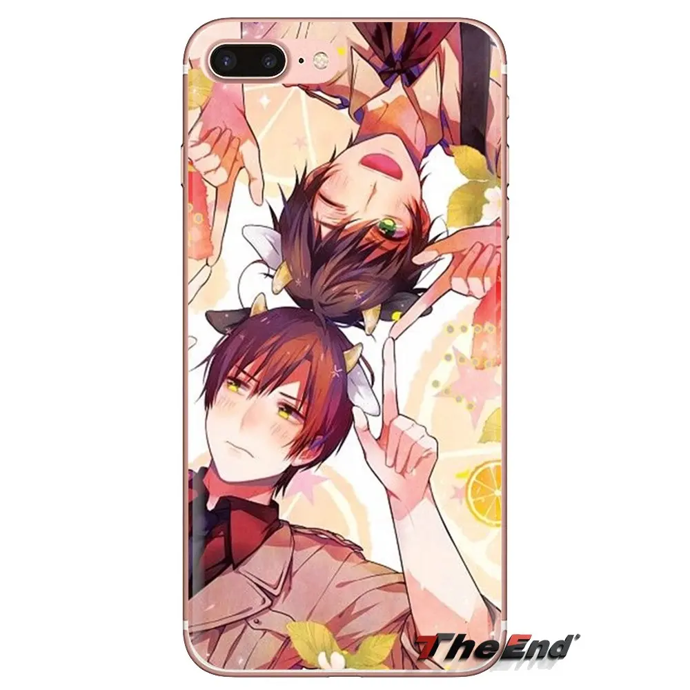 Transparent Soft Shell Covers For Huawei Mate Honor 4C 5C 5X 6X 7 7A 7C 8 9 10 8C 8X 20 Lite Pro hetalia Anime Japan |