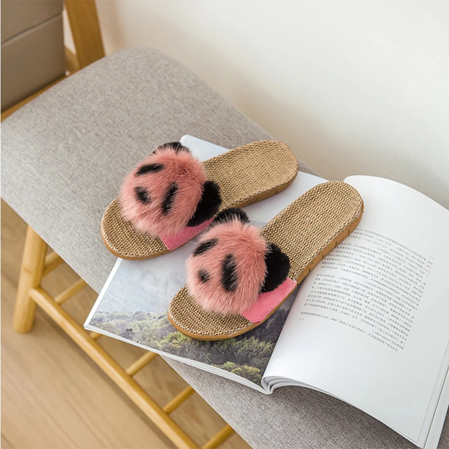 LCIZRONG милые летние пляжные тапочки с рисунком панды для женщин модные уличные из