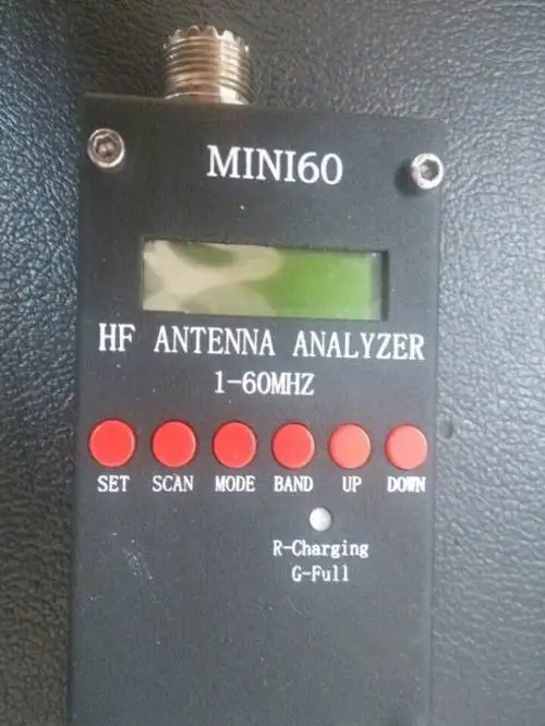 КСВ антенны анализатор радиолюбителей frecuency счетчик sark100 MINI60 1 60 мГц|frecuency counter|antenna