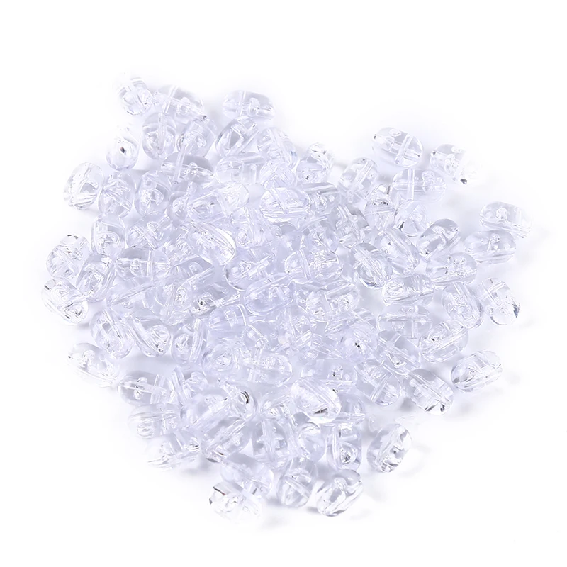 100 шт./упак. многофункциональные рыболовные пластиковые прозрачные