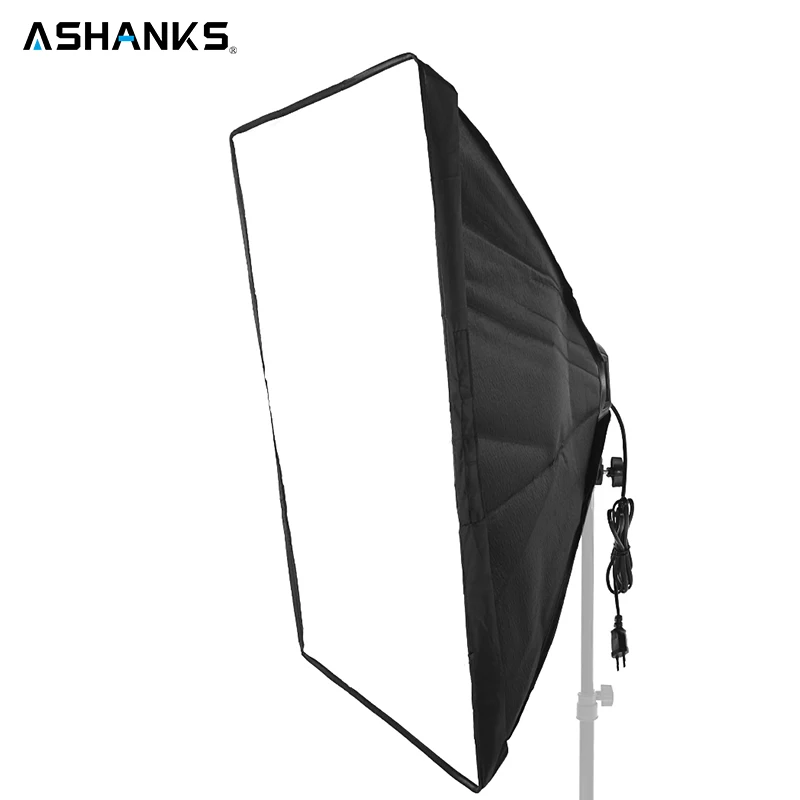 ASHANKS 50*70 см/19*27 ''софтбокс с 1 до 4 гнездами лампы головы аксессуары для освещения фото видео студия рассеиватель света софтбокс