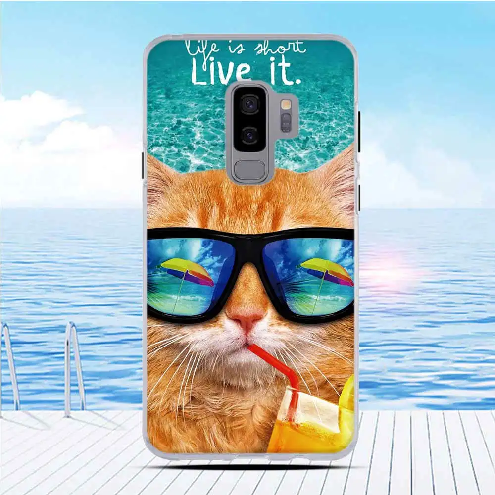 Cover For Samsung Galaxy S9 Plus Case Soft TPU Silicone Coque for S9+ Protector G965N G965 | Мобильные телефоны и