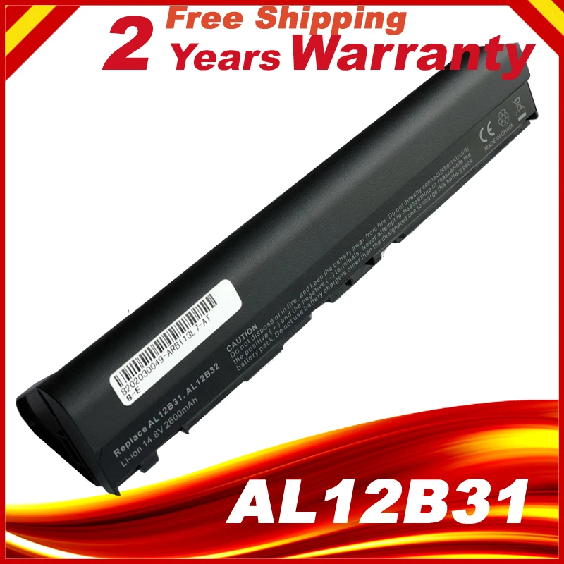 Аккумулятор для Acer AL12X32 AL12A31 AL12B31 AL12B32 Aspire One 756 TravelMate B113 Series 725 Series|Аккумуляторы
