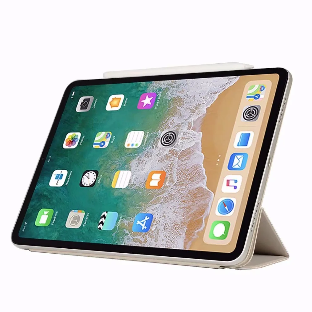Встроенный усиленный Магнитный чехол для iPad Pro 12 9 2018 тонкий мягкий складной