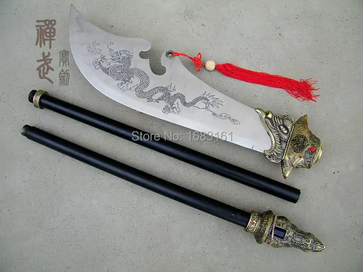 Уникальные Большие мечи Kwan Dao Chun Qiu Da Dao Guan Gong с бесплатной доставкой