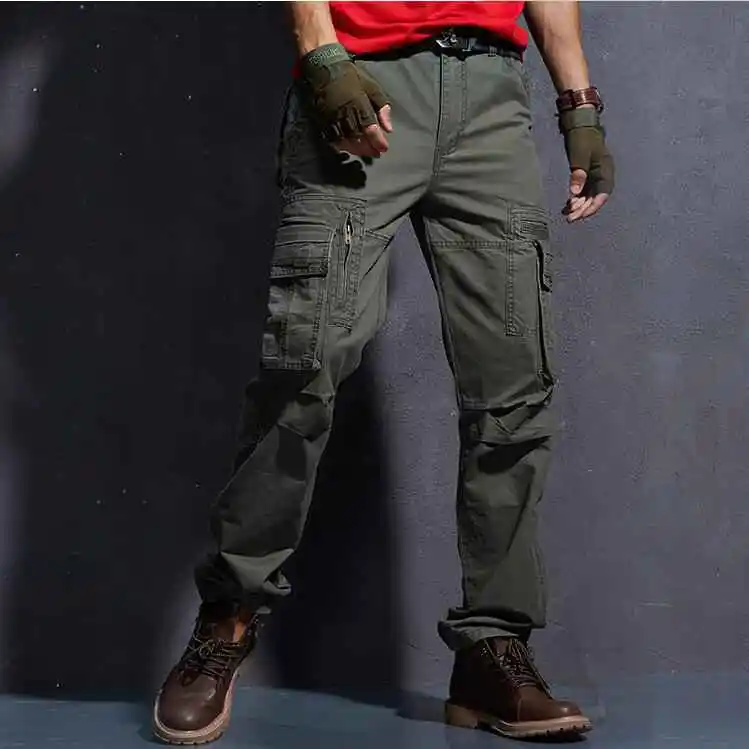 #1744 2018 цвет мульти карманы тактические Джоггеры мужские брюки карго Штаны