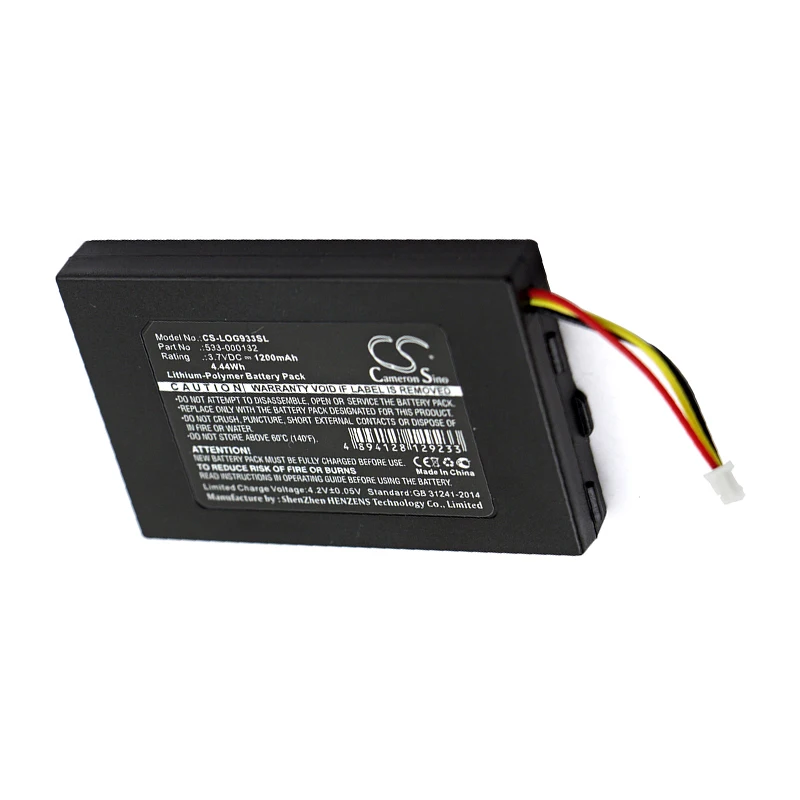 Аккумулятор Cameron Sino 1200 мАч для батарей LOGITECH G533 G933 533-000132 | Мобильные телефоны и