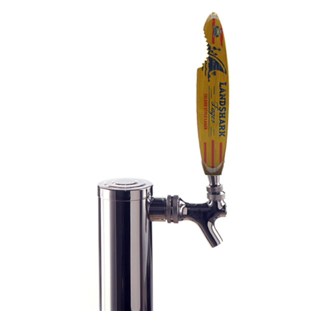 Surfboard style beer tap handle DY-TH156S