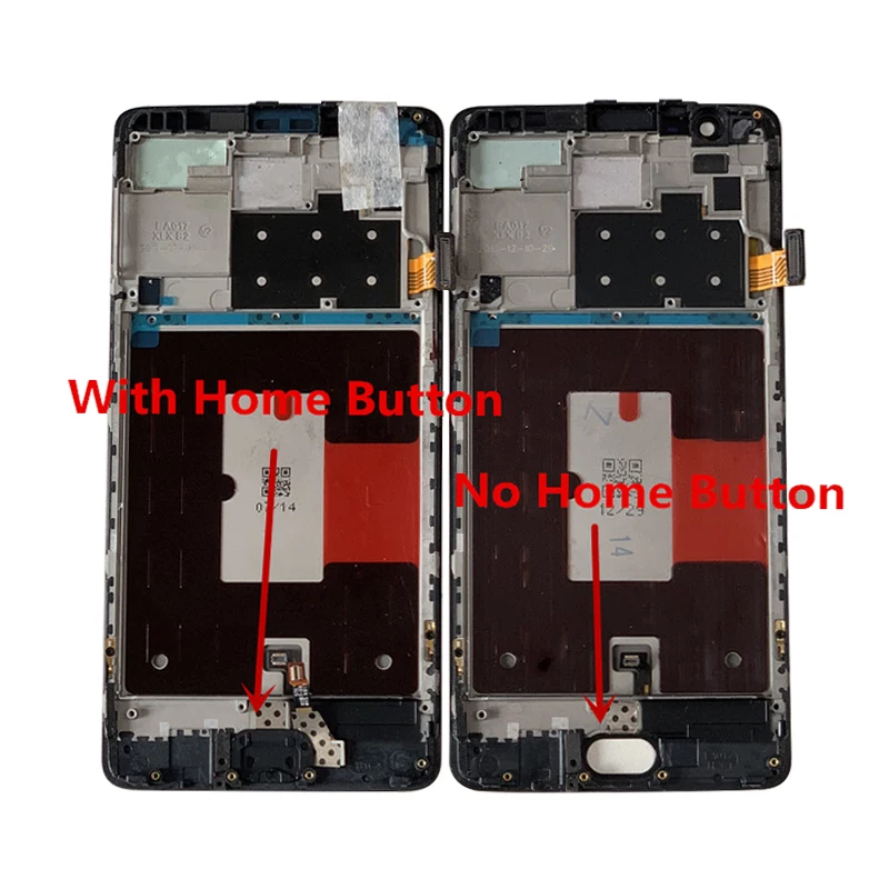 M& Sen AMOLED для 5," Oneplus Three OnePlus 3 One Plus3 A3000 A3003 ЖК-дисплей+ сенсорная панель дигитайзер с рамкой