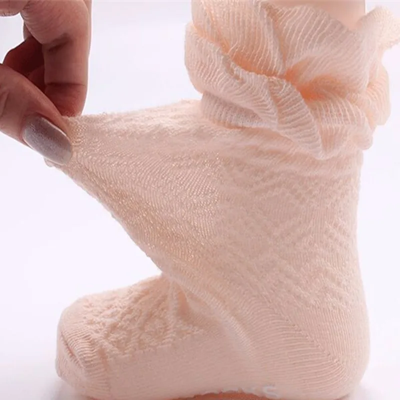 Весна Осень 2016 носки для новорожденных девочек хлопковые Повседневные